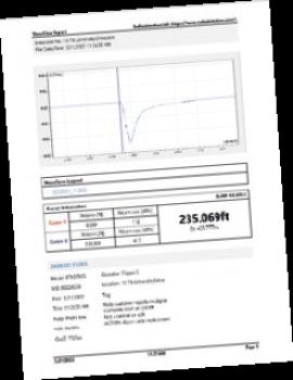 WaveView Protokollausdruck